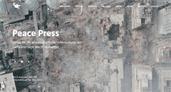 Desktop Screenshot of peace-press.org